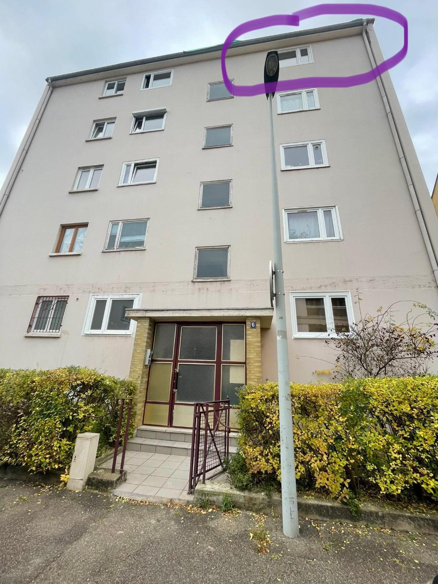 ストラスブール#6 : 2 Pieces Dernier Etage Tres Calme 40M2アパートメント エクステリア 写真